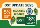 अब GST में सिर्फ दो स्लैब 5% और 18%, बदलाव 22 सितंबर से लागू