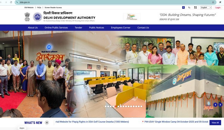 दिल्ली विकास प्राधिकरण (DDA) ने ग्रुप A, B और C के कुल 1732 पदों पर भर्ती के लिए अधिसूचना जारी कर दी है।