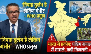 WHO ने निपाह वायरस को लेकर दी चेतावनी: कहा- 'यह दुर्लभ है लेकिन गंभीर', भारत में मिले मामलों पर कही बड़ी बात