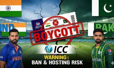 टी-20 वर्ल्ड कप में भारत से नहीं भिड़ेगा पाकिस्तान? बॉयकॉट का उल्टा असर; ICC लगा सकता है बैन, छिन सकती है मेजबानी